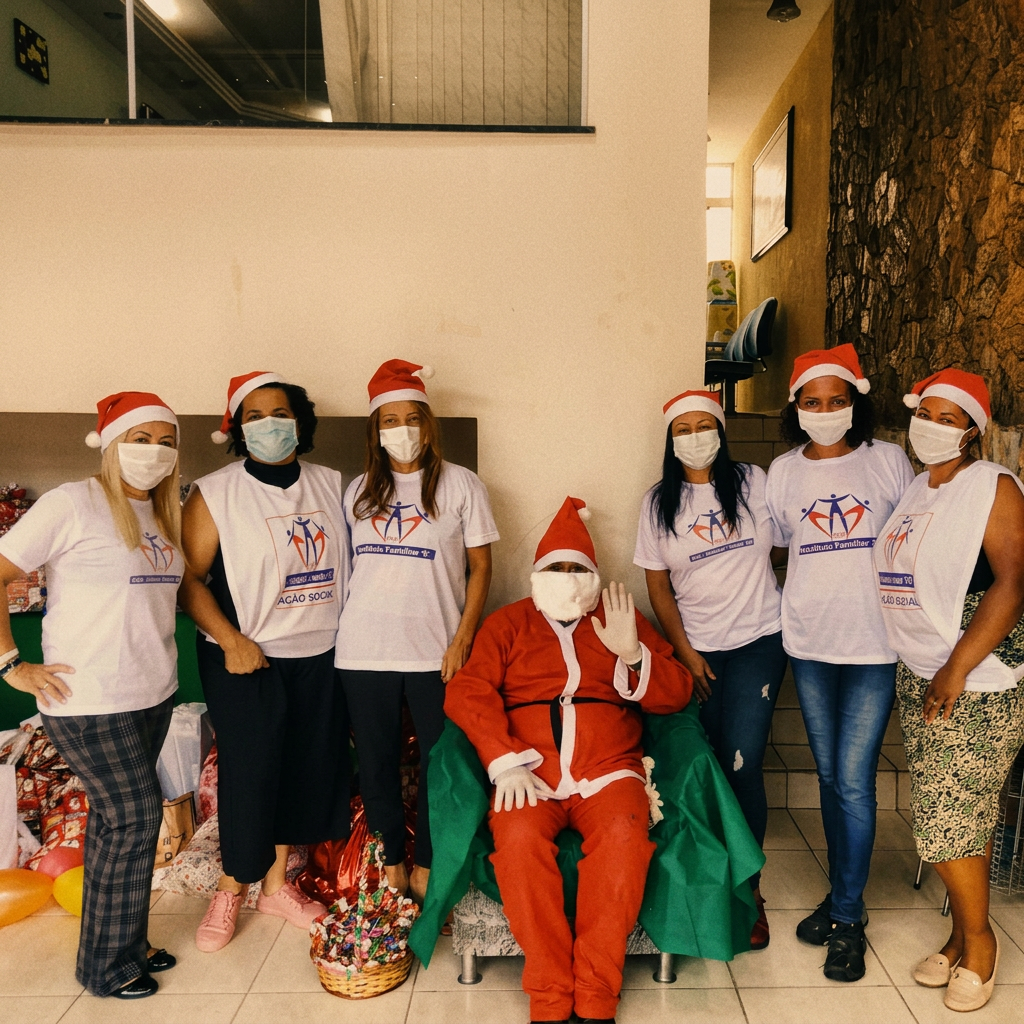 Equipe de voluntários